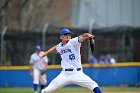 Baseball vs RWU  Wheaton College Baseball vs Roger Williams University. - Photo By: KEITH NORDSTROM : Wheaton, Baseball